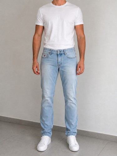 Jeans guess originale chiaro - guess,