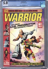 Warrior UK #1 CGC 5.0 1982