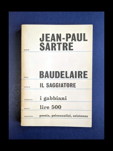 Baudelaire jean paul sartre - baudelaire,