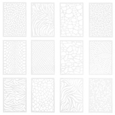  12pz Stencil Pittura Fai da