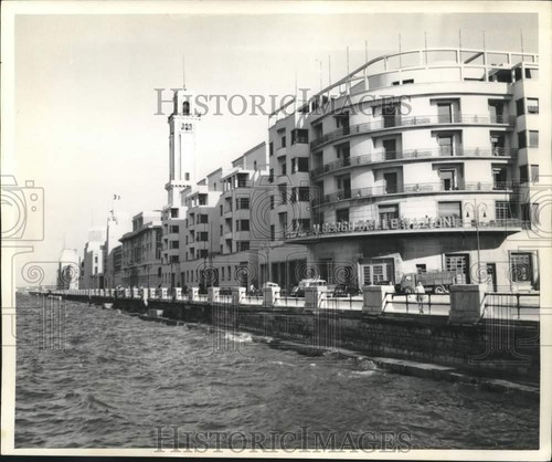 1949 stampa foto lungomare - stampa, di