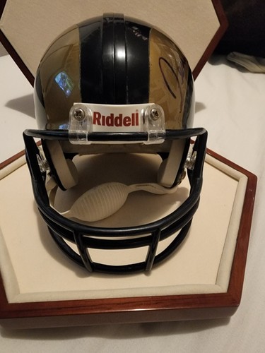 Mini casco autografato firmato - casco,