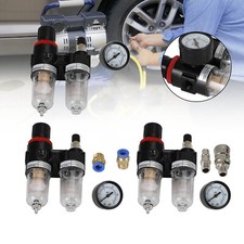 Compressore D'Aria Filtro Trappola Regolatore Riduttore Di Pressione Olio Acqua