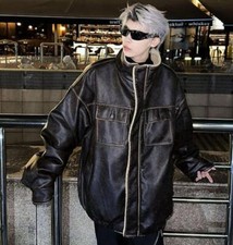 Giacca corta uomo zip punk