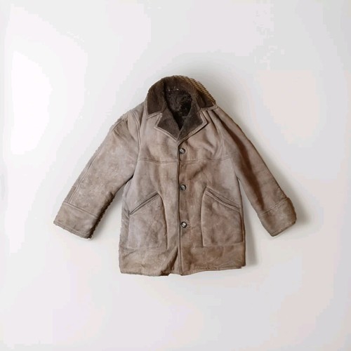 Cappotto vintage vera pelle - , di