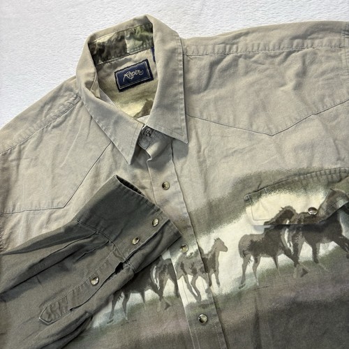 Roper camicia uomo xxl verde - roper,