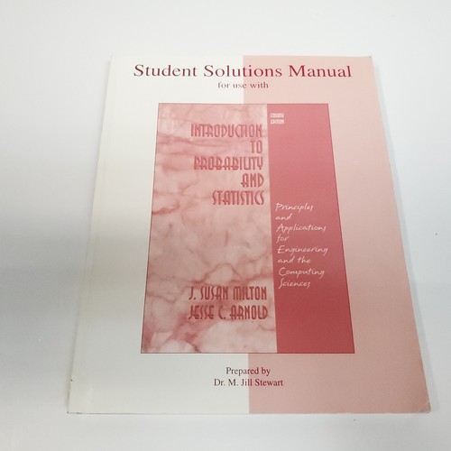 Student solutions manual for - manual,