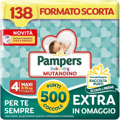 Pampers baby dry - pampers, mutandino