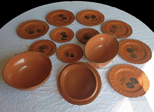 Servizio terracotta foto - servizio,