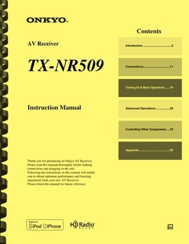Onkyo nr509 ricevitore av - onkyo,