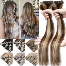 Clip spessa 100% capelli umani