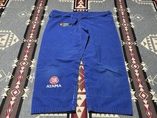 Pantaloni Atama Jiu Jitsu Ripstop Uomo Tg A1 Blu Grappling Arti Marziali T24