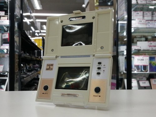 Nintendo game watch oil - game,