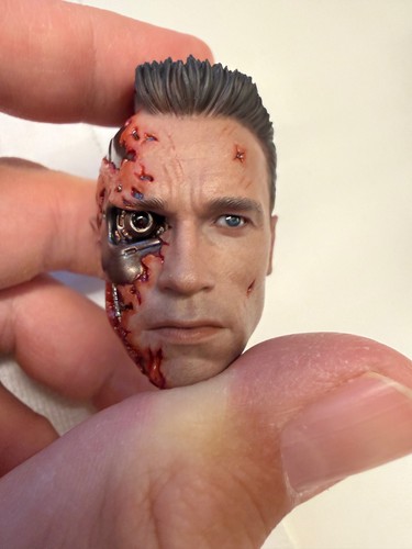 Head terminator hot toys dx46 - toys,