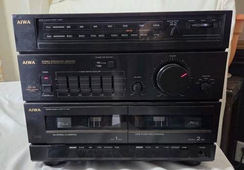 Impianto stereo vintage - , aiwa
