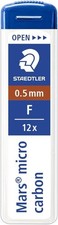 12 STAEDTLER Mars Micro 0.5mm F Portamine Ricarica Mine