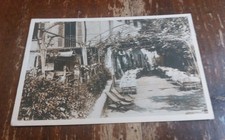 CARTOLINA D'EPOCA ORIGINALE LECCO PROVINCIA TACENO ALBERGO RISTORANTE CIRESA