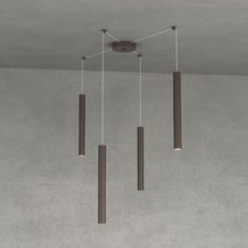 Modern Peninsula Kitchen Brown