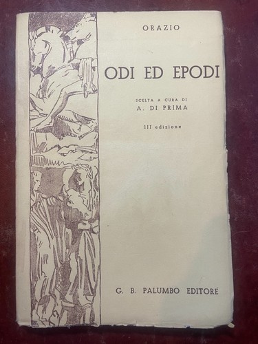 Orazio odi epodi - –, a
