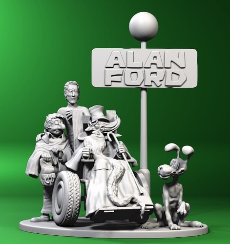 Fan art action - art,