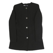 ZARA Donna Giacca Nera S