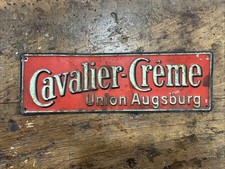 Insegna Targa Cavalier Creme