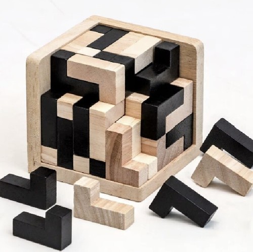 Cubelix rompicapo in legno - -,