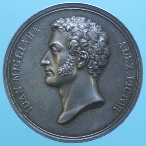 Milano medaglia 1829 onore - milano,