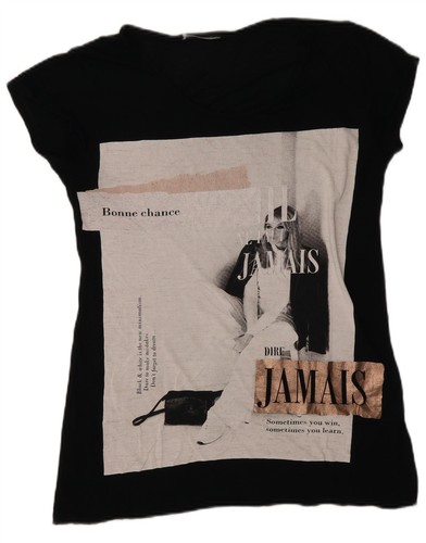 Shirt donna zara grafica top - zara,