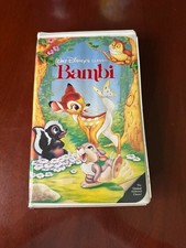 Bambi vhs walt - vhs,