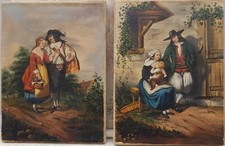 Coppia di quadri antichi