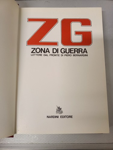 Libro zona guerra - libro,