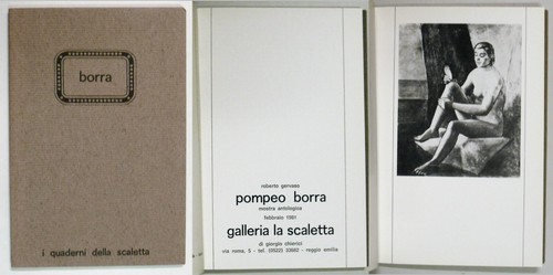 Gervaso pompeo borra mostra - borra,