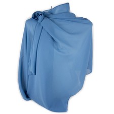 Stola cerimonia azzurra donna