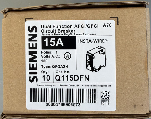 Pcs siemens q115dfn - 10,