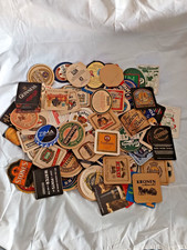 anni 90 Lotto di n° 130 SOTTOBICCHIERI Beer mats / Coasters - in Cartone - Birra