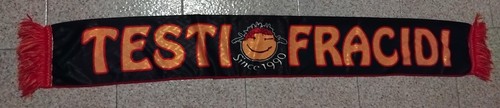 Sciarpa ultras testi fracidi - testi,