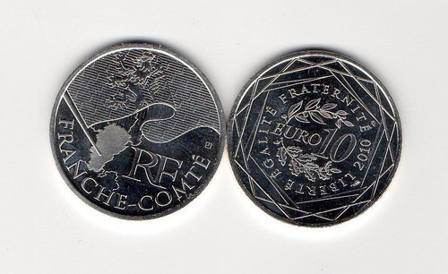 Euro argent des regions - euro,