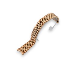 Bracciale acciaio tono rosa 20