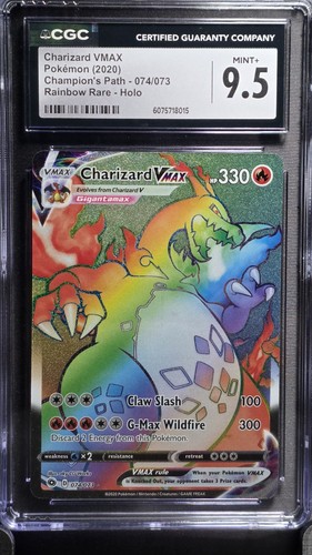Cgc charizard 074 - 9.5,