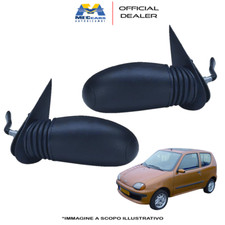 KIT SPECCHI SPECCHIETTO RETROVISORE DX + SX | FIAT 600 SEICENTO 187 dal 1998