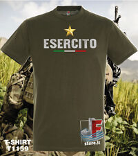 MAGLIETTA MILITARE TSHIRT ESERCITO ITALIANO GUERRA WAR ARMY SOFTAIR ASG CALCIO