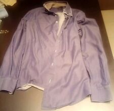 OVS SLIM FIT - CAMICIA UOMO MANICHE LUNGHE 100 PER 100 COTONE - BUONE CONDIZIONI