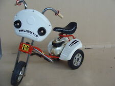 TRICICLO GIORDANI CHOPPER POLICE BIKE OLD TOYS ITALY VINTAGE