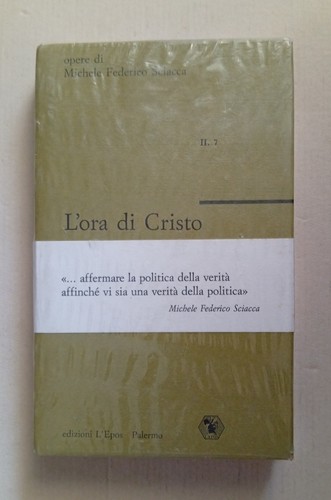 Michele federico sciacca ora - michele, l'ora