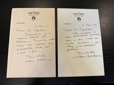 2 lettere scritte a mano