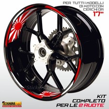 Adesivi moto strisce cerchi