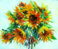 Girasoli Astratto Interno