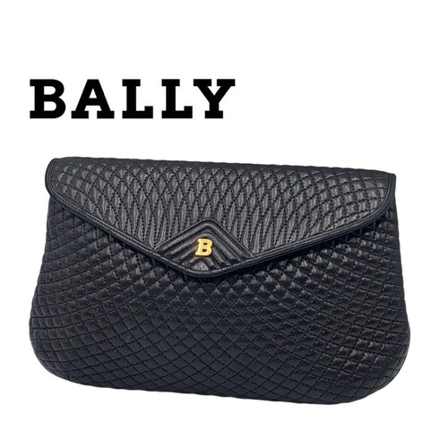 Pochette bally nera pelle - nera,