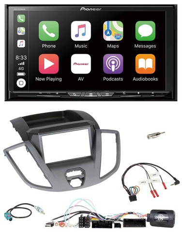 Pioneer 2din volante - usb, dab